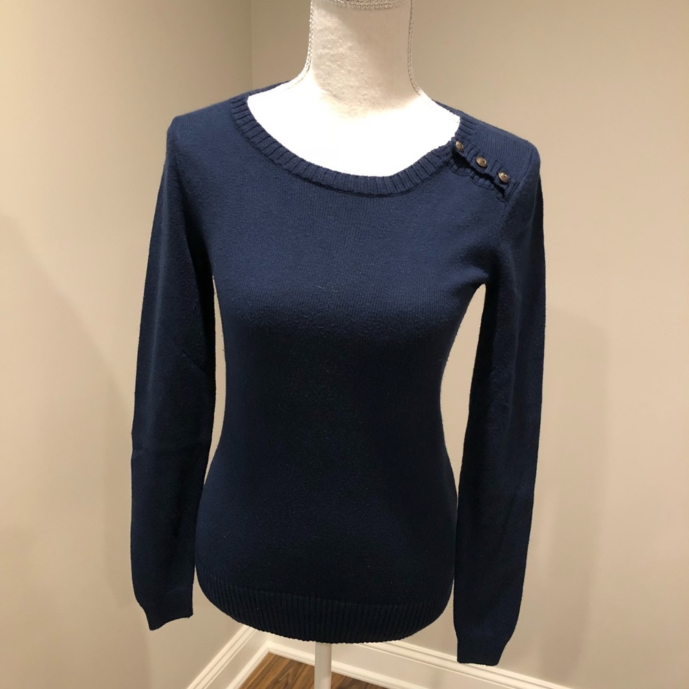 Vineyard Vines Navy Blue Sweater Small